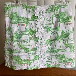 Lilly Pulitzer Lavender Skirt Just Add Mint Size 10
